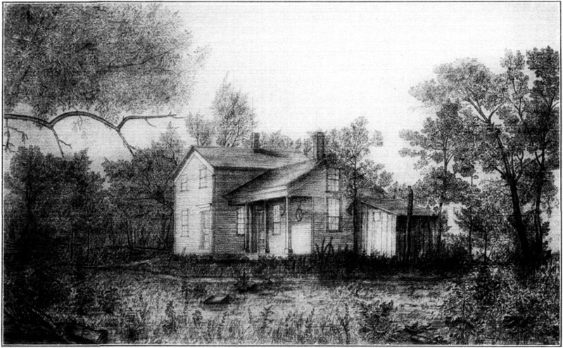 THE HICKORY HILL HOUSE, BUILT IN 1857